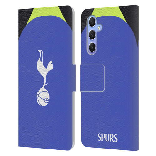 Tottenham Hotspur F.C. 2022/23 Badge Kit Away Leather Book Wallet Case Cover For Samsung Galaxy A34 5G