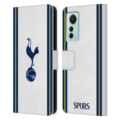 Tottenham Hotspur F.C. 2022/23 Badge Kit Home Leather Book Wallet Case Cover For Xiaomi 12 Lite