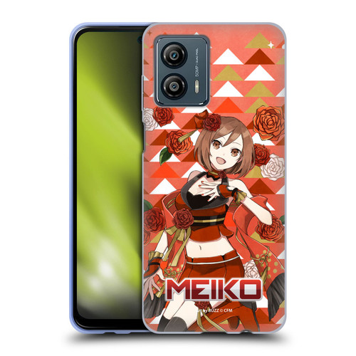 Hatsune Miku Characters Meiko Soft Gel Case for Motorola Moto G53 5G