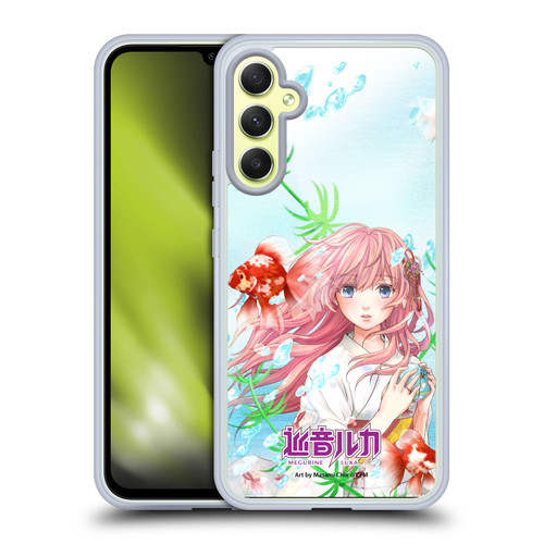 Hatsune Miku Characters Megurine Luka Soft Gel Case for Samsung Galaxy A34 5G