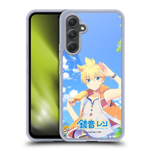 Hatsune Miku Characters Kagamine Len Soft Gel Case for Samsung Galaxy A54 5G