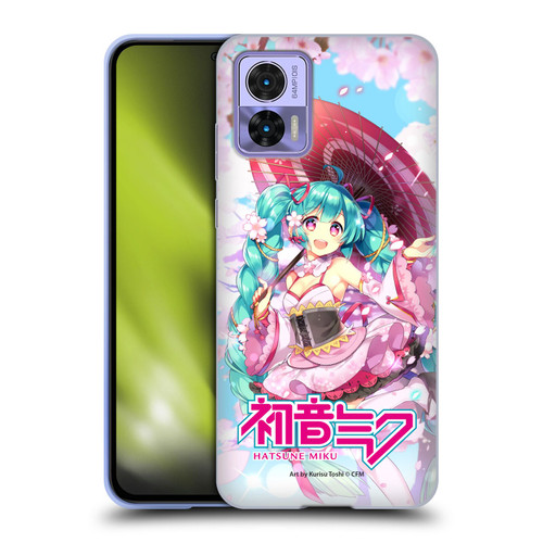Hatsune Miku Graphics Sakura Soft Gel Case for Motorola Edge 30 Neo 5G