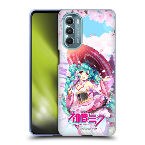 Hatsune Miku Graphics Sakura Soft Gel Case for Motorola Moto G Stylus 5G (2022)