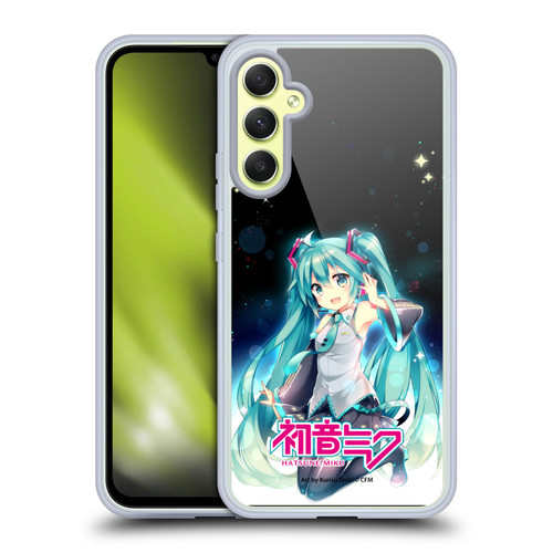 Hatsune Miku Graphics Night Sky Soft Gel Case for Samsung Galaxy A34 5G