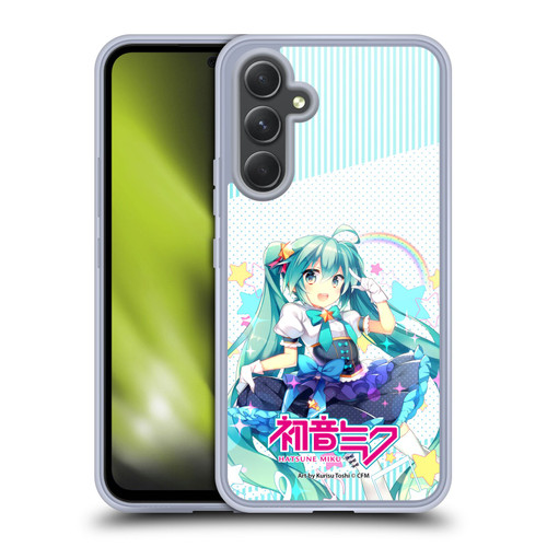 Hatsune Miku Graphics Stars And Rainbow Soft Gel Case for Samsung Galaxy A54 5G