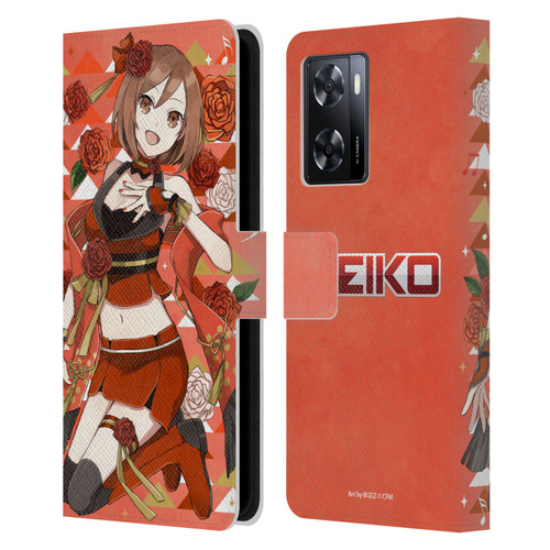 Hatsune Miku Characters Meiko Leather Book Wallet Case Cover For OPPO A57s