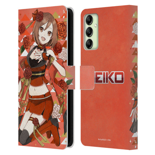 Hatsune Miku Characters Meiko Leather Book Wallet Case Cover For Samsung Galaxy A14 5G