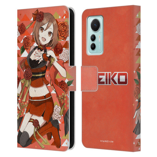 Hatsune Miku Characters Meiko Leather Book Wallet Case Cover For Xiaomi 12 Lite