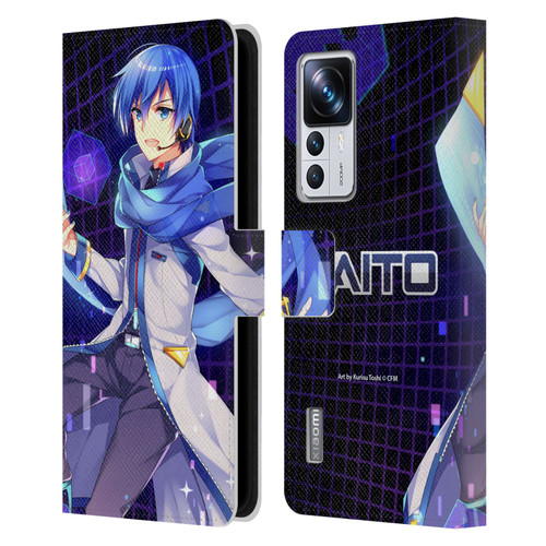 Hatsune Miku Characters Kaito Leather Book Wallet Case Cover For Xiaomi 12T Pro