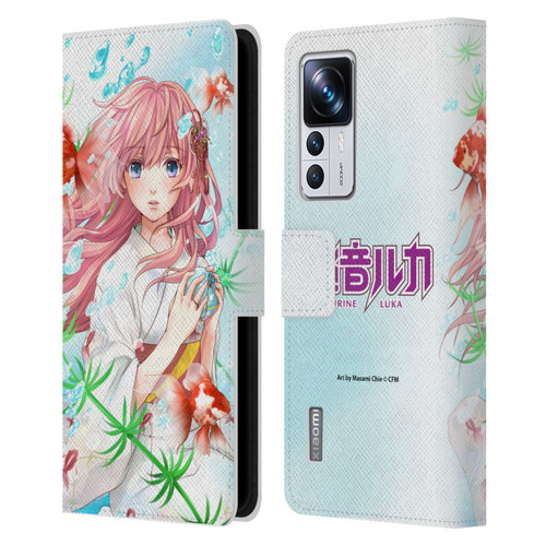 Hatsune Miku Characters Megurine Luka Leather Book Wallet Case Cover For Xiaomi 12T Pro