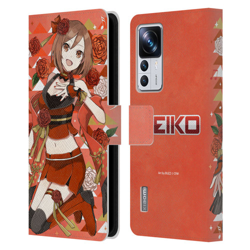 Hatsune Miku Characters Meiko Leather Book Wallet Case Cover For Xiaomi 12T Pro