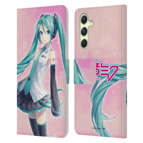 Hatsune Miku Graphics Star Leather Book Wallet Case Cover For Samsung Galaxy A54 5G