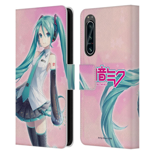 Hatsune Miku Graphics Star Leather Book Wallet Case Cover For Sony Xperia 5 IV