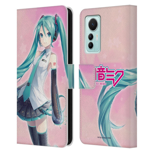 Hatsune Miku Graphics Star Leather Book Wallet Case Cover For Xiaomi 12 Lite