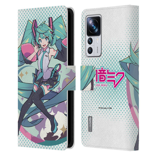 Hatsune Miku Graphics Pastels Leather Book Wallet Case Cover For Xiaomi 12T Pro