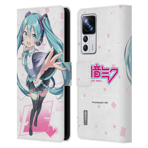 Hatsune Miku Graphics Cute Leather Book Wallet Case Cover For Xiaomi 12T Pro