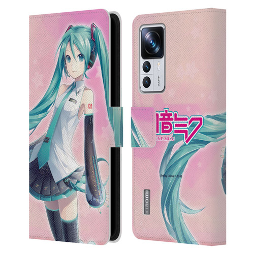 Hatsune Miku Graphics Star Leather Book Wallet Case Cover For Xiaomi 12T Pro