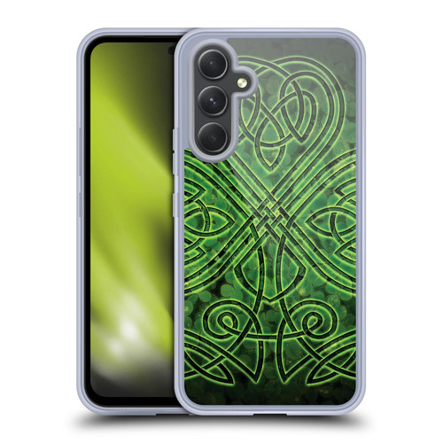 Brigid Ashwood Celtic Wisdom 3 Irish Shamrock Soft Gel Case for Samsung Galaxy A54 5G