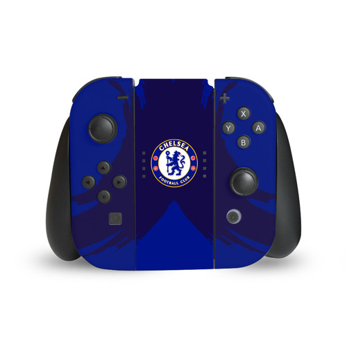 Chelsea Football Club Art Sweep Stroke Vinyl Sticker Skin Decal Cover for Nintendo Switch Joy Controller