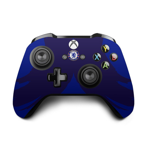 Chelsea Football Club Art Sweep Stroke Vinyl Sticker Skin Decal Cover for Microsoft Xbox One S / X Controller