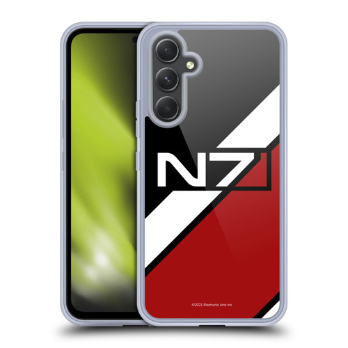 EA Bioware Mass Effect Graphics N7 Logo Stripes Soft Gel Case for Samsung Galaxy A54 5G