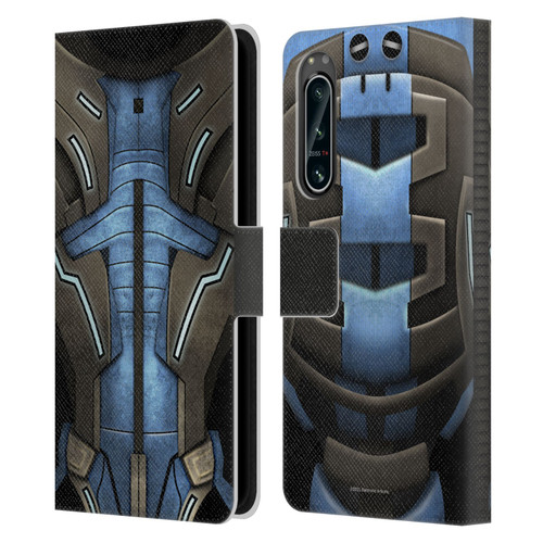 EA Bioware Mass Effect Armor Collection Garrus Vakarian Leather Book Wallet Case Cover For Sony Xperia 5 IV