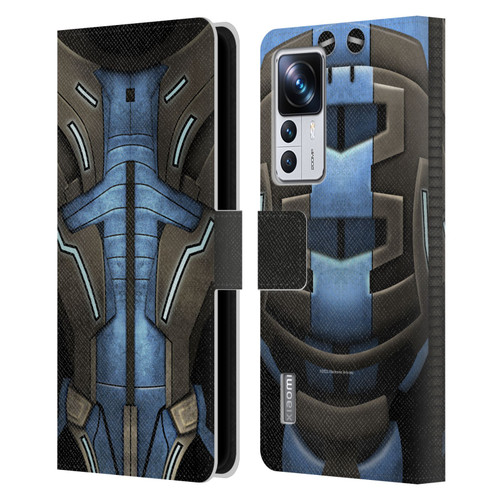 EA Bioware Mass Effect Armor Collection Garrus Vakarian Leather Book Wallet Case Cover For Xiaomi 12T Pro