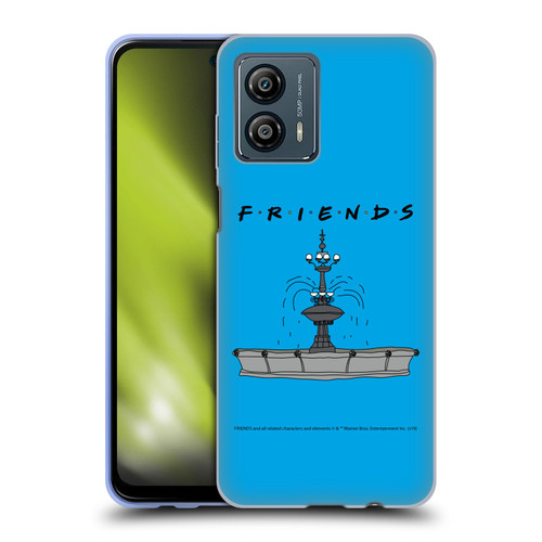 Friends TV Show Iconic Fountain Soft Gel Case for Motorola Moto G53 5G
