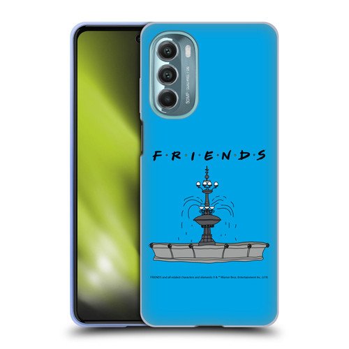 Friends TV Show Iconic Fountain Soft Gel Case for Motorola Moto G Stylus 5G (2022)