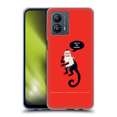 Friends TV Show Iconic Marcel The Monkey Soft Gel Case for Motorola Moto G53 5G