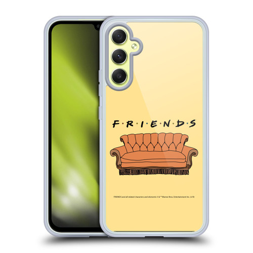Friends TV Show Iconic Couch Soft Gel Case for Samsung Galaxy A34 5G