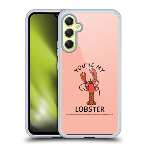 Friends TV Show Iconic Lobster Soft Gel Case for Samsung Galaxy A34 5G