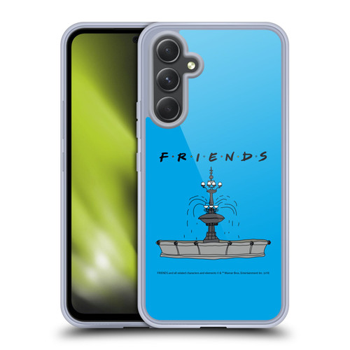 Friends TV Show Iconic Fountain Soft Gel Case for Samsung Galaxy A54 5G