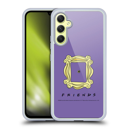 Friends TV Show Iconic Peephole Frame Soft Gel Case for Samsung Galaxy A34 5G