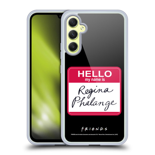 Friends TV Show Key Art Regina Phalange Soft Gel Case for Samsung Galaxy A34 5G