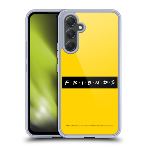 Friends TV Show Logos Pattern Soft Gel Case for Samsung Galaxy A54 5G