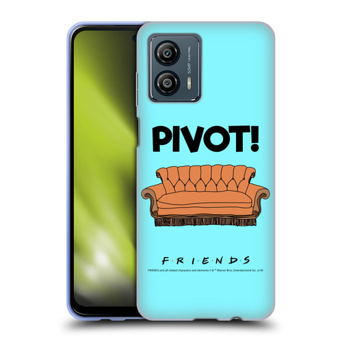 Friends TV Show Quotes Pivot Soft Gel Case for Motorola Moto G53 5G