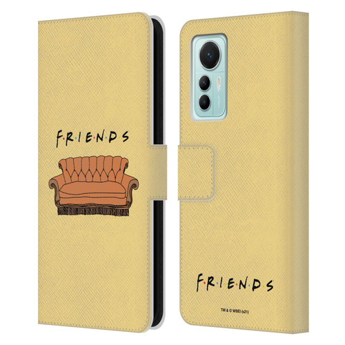 Friends TV Show Iconic Couch Leather Book Wallet Case Cover For Xiaomi 12 Lite