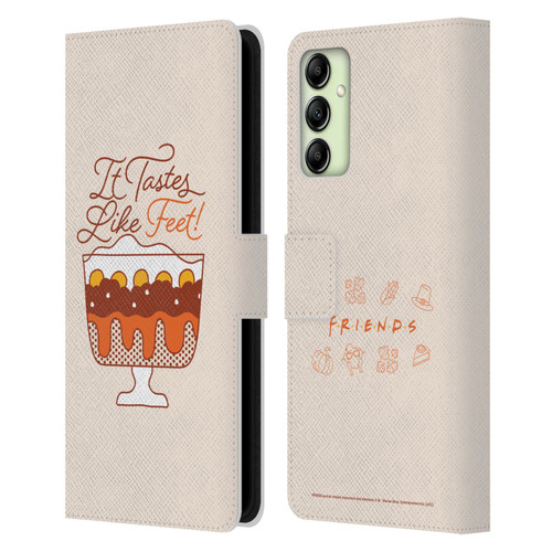 Friends TV Show Key Art Tastes Like Feet Leather Book Wallet Case Cover For Samsung Galaxy A14 5G