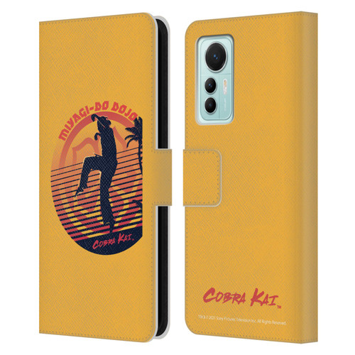 Cobra Kai Key Art Miyagi Do Logo Leather Book Wallet Case Cover For Xiaomi 12 Lite