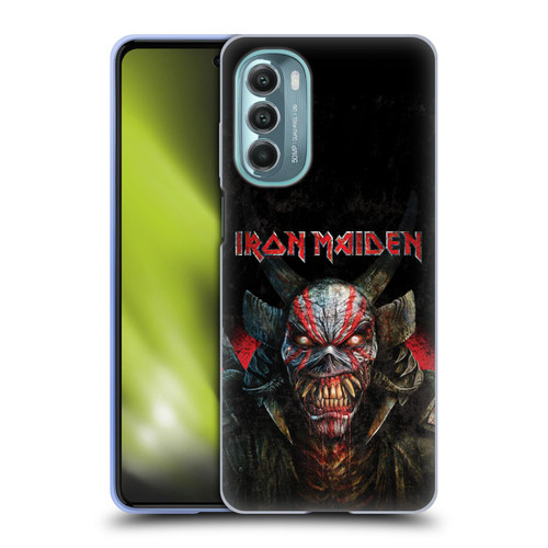 Iron Maiden Senjutsu Back Cover Death Snake Soft Gel Case for Motorola Moto G Stylus 5G (2022)