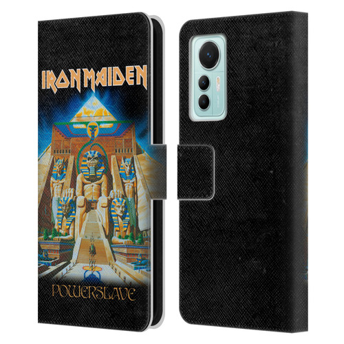 Iron Maiden Album Covers Powerslave Leather Book Wallet Case Cover For Xiaomi 12 Lite