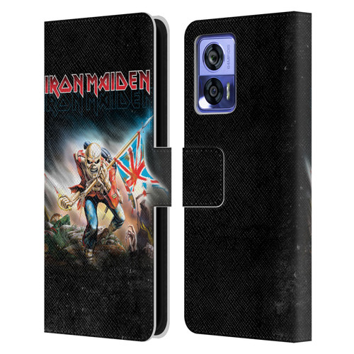 Iron Maiden Art Trooper 2016 Leather Book Wallet Case Cover For Motorola Edge 30 Neo 5G