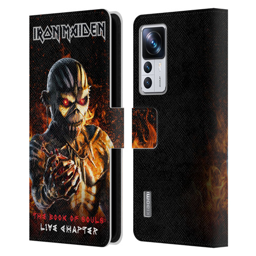 Iron Maiden Tours TBOS Live Chapter Leather Book Wallet Case Cover For Xiaomi 12T Pro