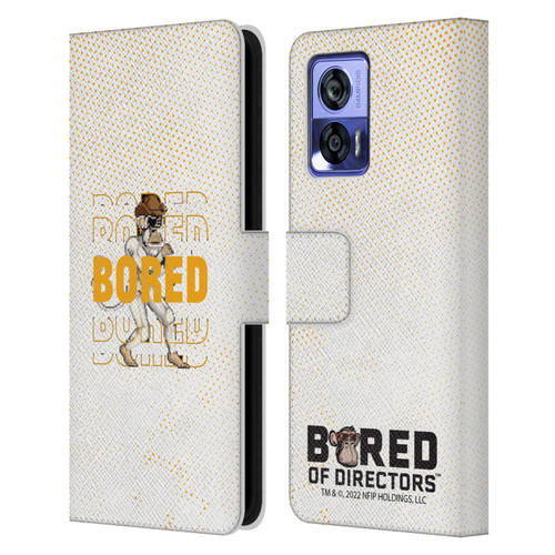 Bored of Directors Key Art Bored Leather Book Wallet Case Cover For Motorola Edge 30 Neo 5G