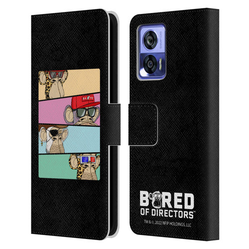 Bored of Directors Key Art Group Leather Book Wallet Case Cover For Motorola Edge 30 Neo 5G