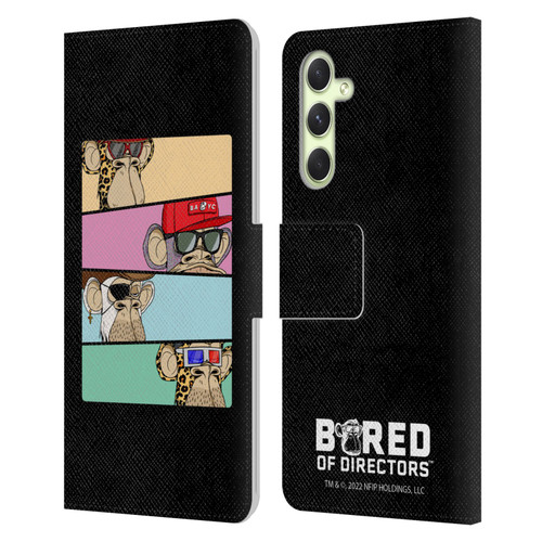 Bored of Directors Key Art Group Leather Book Wallet Case Cover For Samsung Galaxy A54 5G