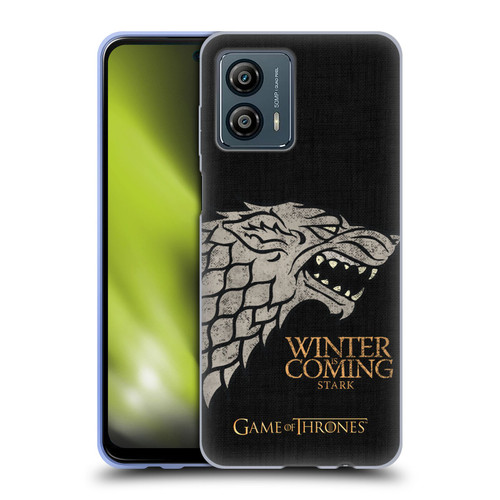 HBO Game of Thrones House Mottos Stark Soft Gel Case for Motorola Moto G53 5G
