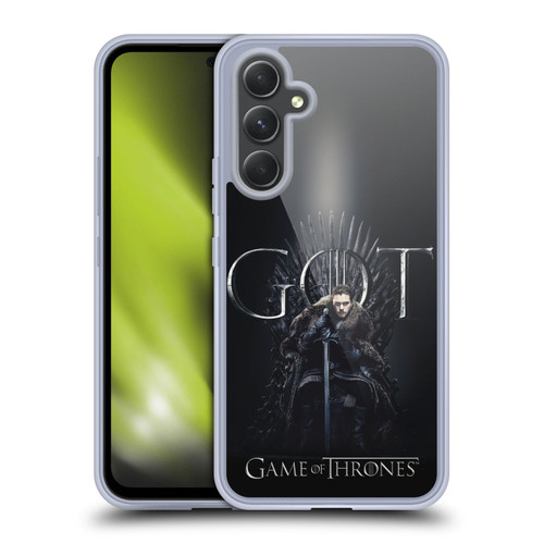 HBO Game of Thrones Season 8 For The Throne 1 Jon Snow Soft Gel Case for Samsung Galaxy A54 5G