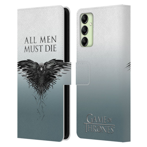 HBO Game of Thrones Key Art All Men Leather Book Wallet Case Cover For Samsung Galaxy A14 5G